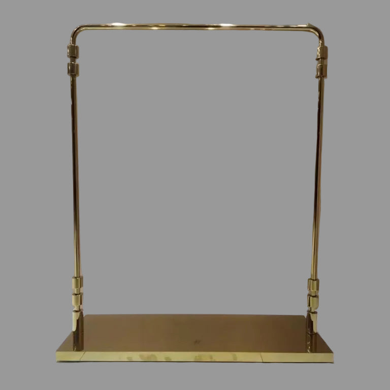 Gold rail with side detail and Gold Base
