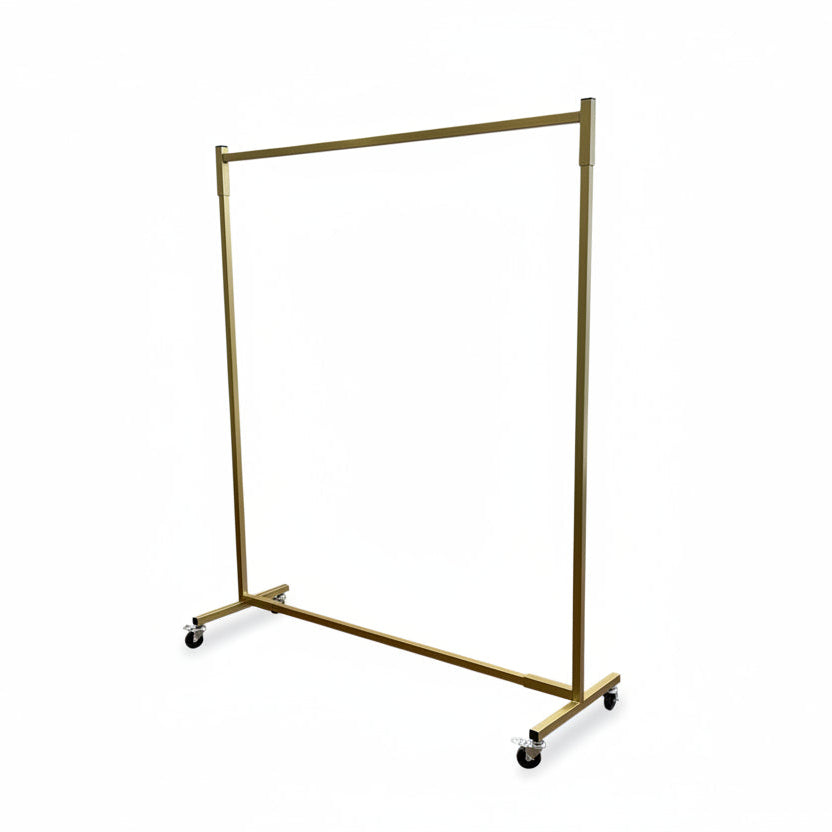 Straight Garment Rail - Dismantling