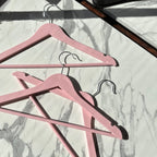Moulded Plastic Blouse Hanger with Bar Box of 25