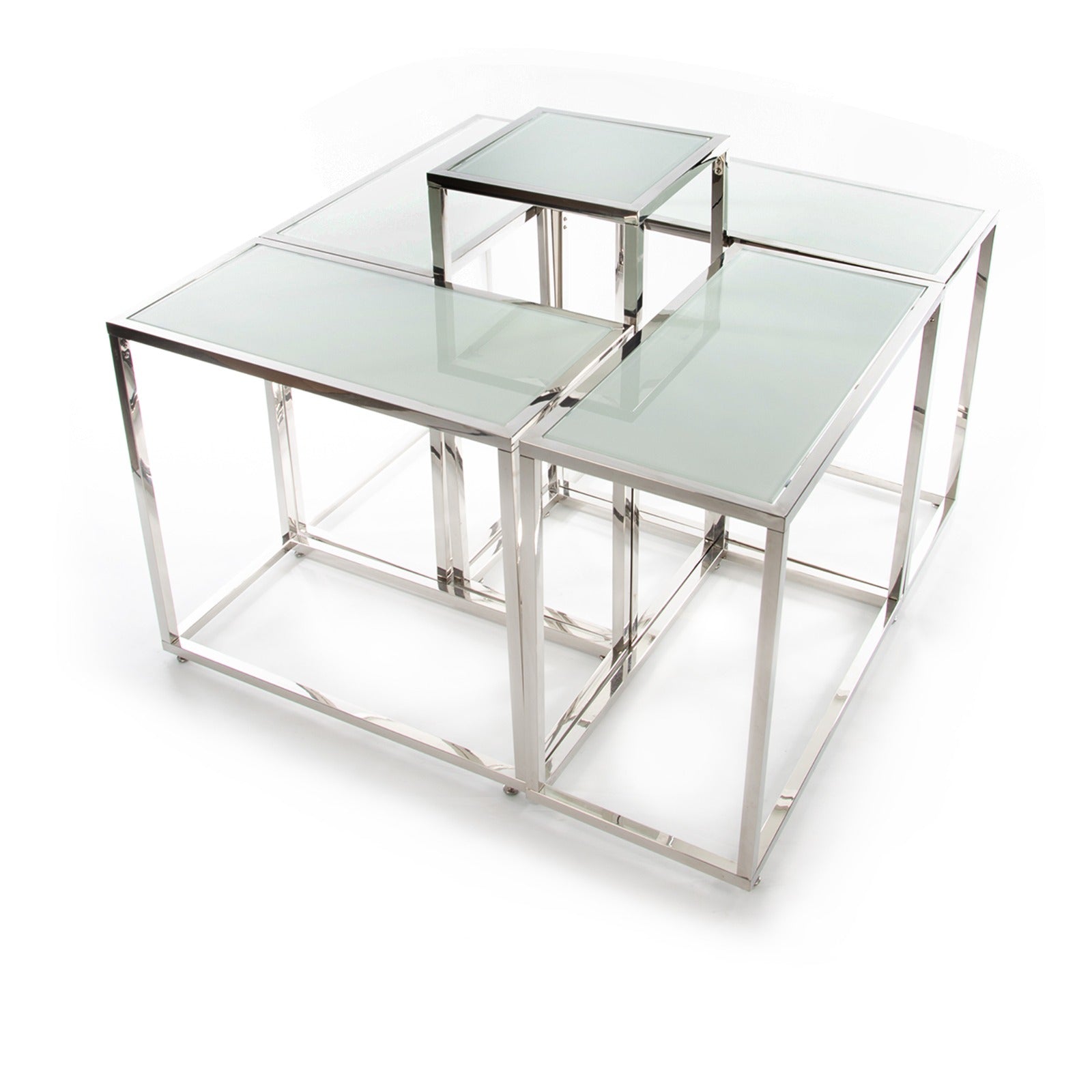 Square Glass Table