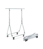 Budget Chrome Collapsible Garment Rail