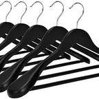Wooden Coat Hanger with Bar Box of 20