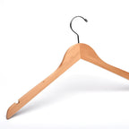 Wooden Blouse Hanger no Bar Box of 25