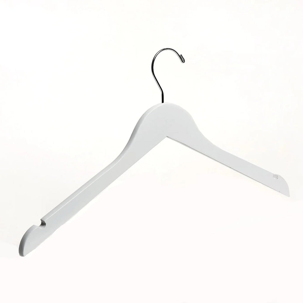 Wooden Blouse Hanger no Bar Box of 25